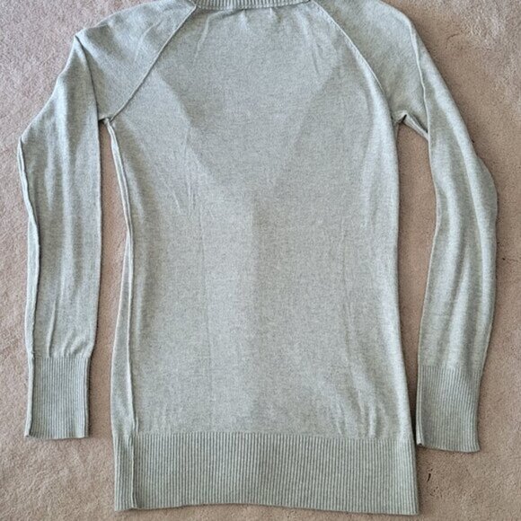 Mossimo Supply Co Cardigan Y2K Light Gray Women's Small - Picture 5 of 7